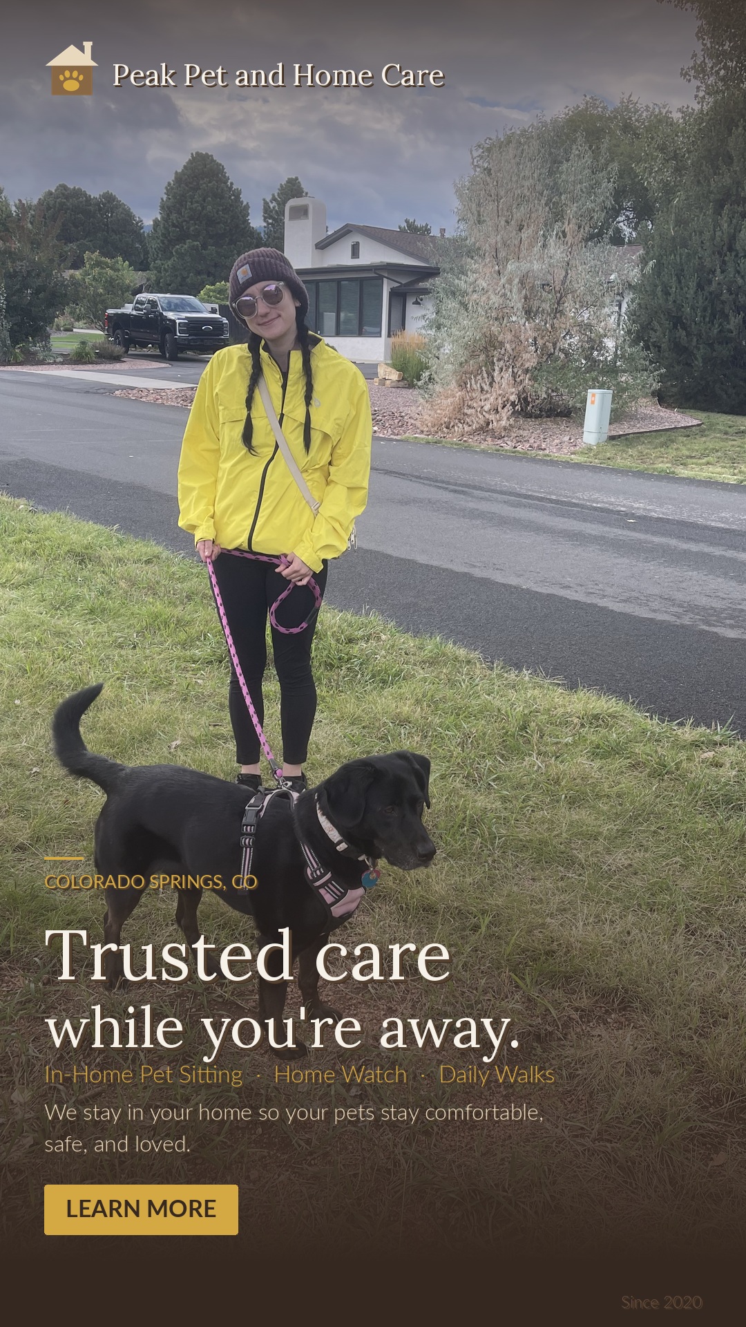 Peak Pet and Home Care — vertical social media ad